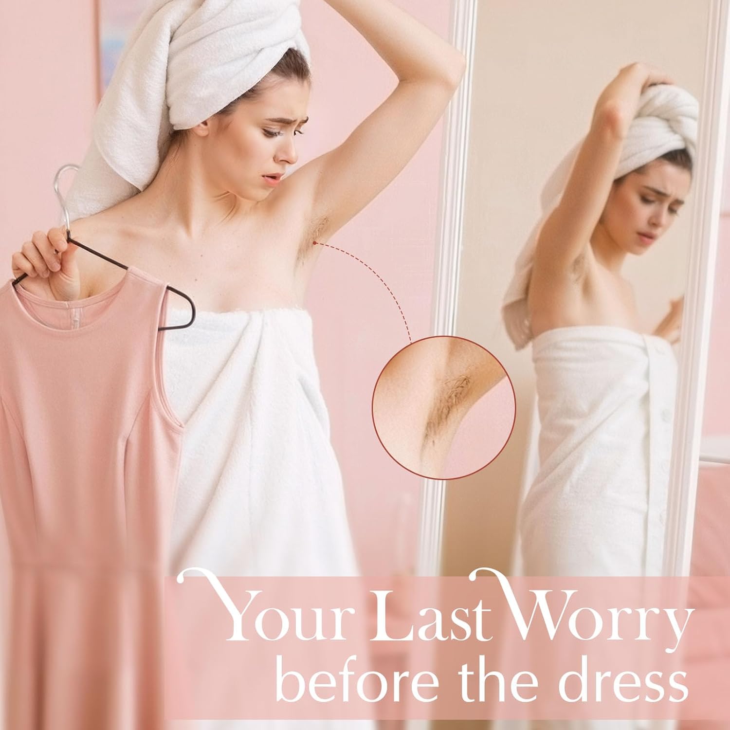 Women’s Bikini Trimmer – Painless Cordless Electric Body & Facial Shaver