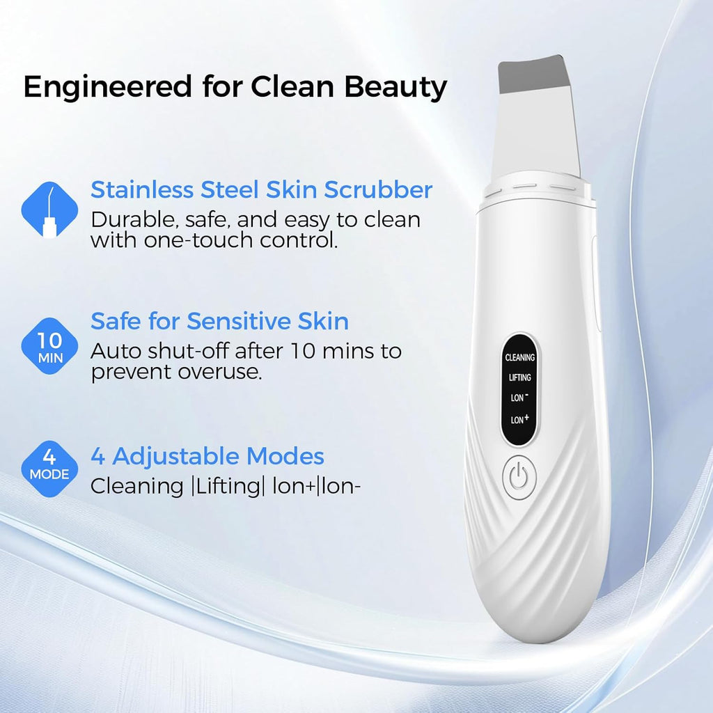 Skin Scrubber Face Spatula – Deep Cleansing Blackhead & Whitehead Remover