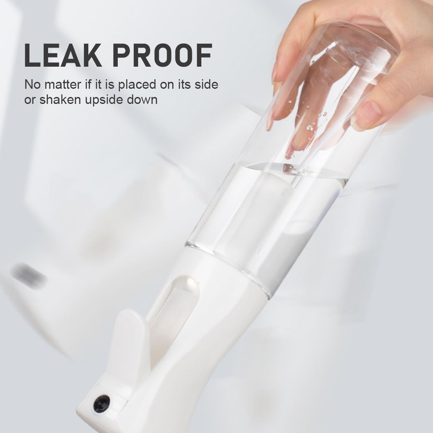 Continuous Mist Spray Bottle – 6.8oz Fine Water Sprayer (2 Pack)