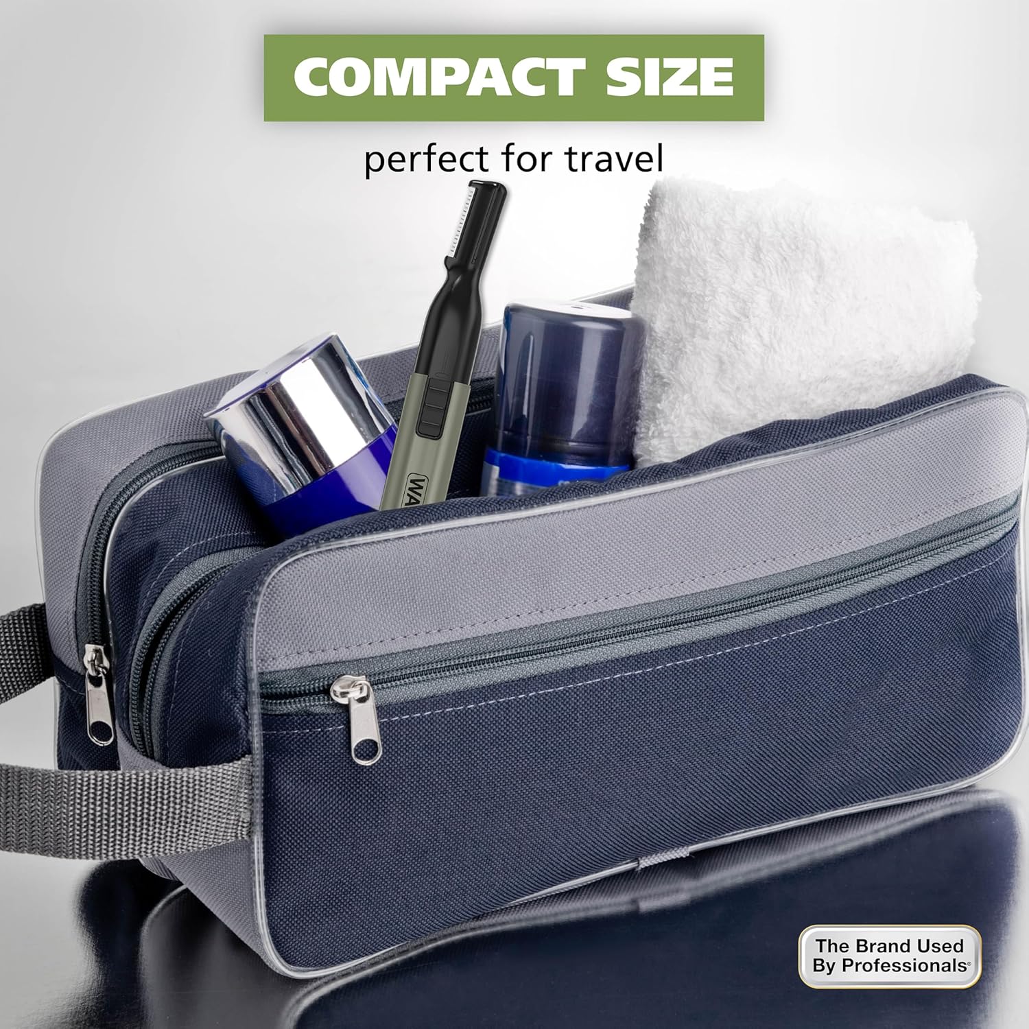 Wahl Micro Groomsman Trimmer – Personal Grooming Kit with Interchangeable Heads