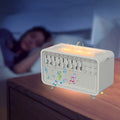 White Noise Night Light Humidifier – 3-in-1 Sleep Sound Machine, Cool Mist Diffuser & Ambient Lamp (USB Powered)