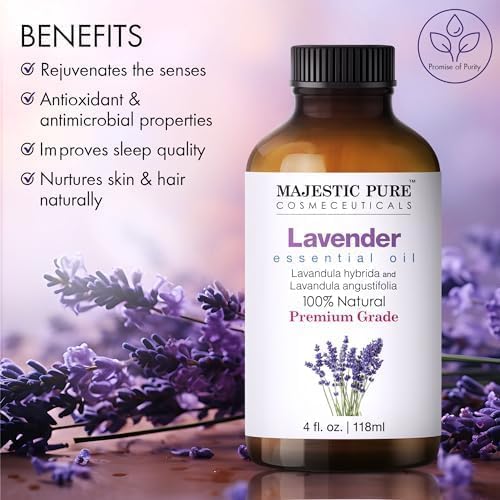 Lavender Essential Oil 4oz – 100% Pure Natural Aromatherapy Oil
