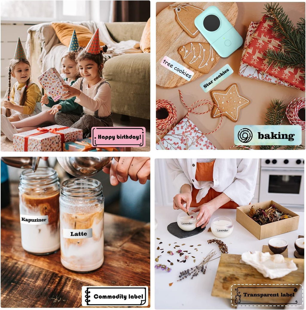 Portable Label Maker – Phomemo D30 Mini Bluetooth Thermal Printer