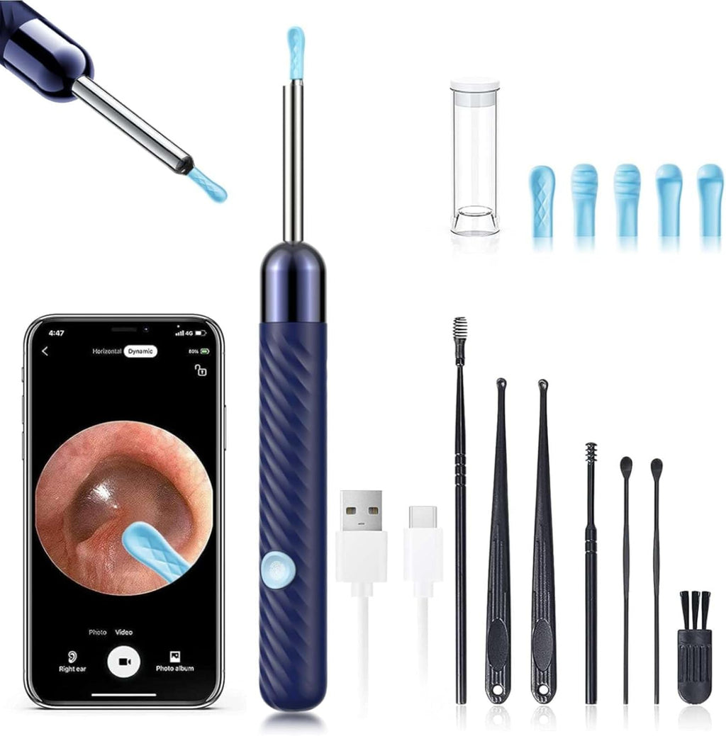 Ear Wax Removal Tool with Camera – 1080P Ear Cleaning Kit for iOS & Android